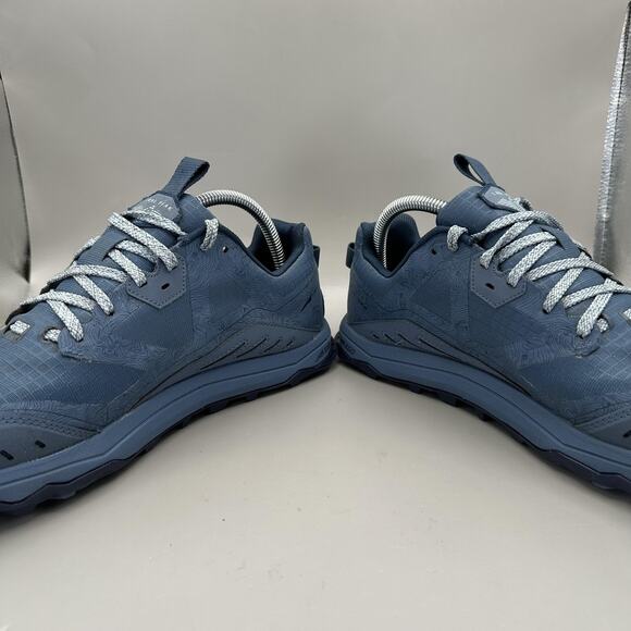 Altra Lone Peak 6 Shoes Womens Size 10 Blue Trail Running MaxTrac Zero Drop - Picture 5 of 10